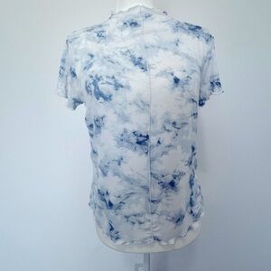Mock neck short sleeve tshirt